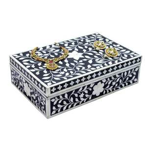 Caja de Joyería de Hueso de Alta Calidad, Caja Decorativa y de Joyería de Hueso Personalizada para Regalo - Product Image 6