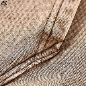 Sudadera con Capucha y Cremallera de Algodón 100% Lavado Ácido, de Alta Calidad, con Logotipo Personalizado, para Hombre - Product Image 3