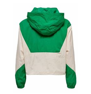 Chaquetas cortavientos con capucha y cremallera con logotipo personalizado para mujer, técnicas impresas de entrenamiento ligeras y transpirables - Product Image 2