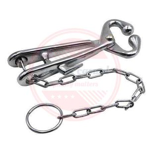 Professional Veterinary Bull <b>Holder</b>/Customized Premium Quality Stainless Steel Bull <b>Holder</b> with Chain - Product Image 4