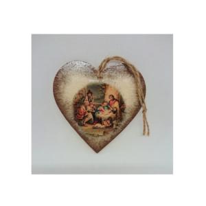 Suministros de madera para decoración del hogar, piezas de madera con forma de corazón, tamaño personalizado y uso colgante para decoración interior - Product Image 4