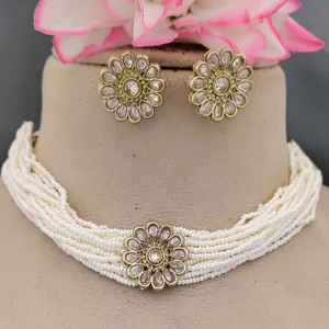 Collier Mehendi Polki Choker SKU-525 B-8 - Product Image 3