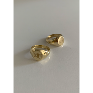Bold Classic 14k Solid Gold Men's Signet <b>Ring</b> with Hollow Animal Pattern <b>Boho</b> Romantic Invisible Setting for Everyday Wear - Product Image 5