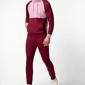 Pantalones de chándal y Sudadera con capucha Jogging Hombres Chándal Flare Baggy Custom Transpirable Regular Fit Chándal de algodón de longitud completa - Product Image 4