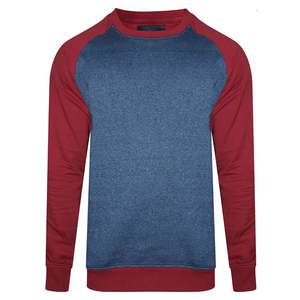 Sweat-shirt d'hiver brodé personnalisé à manches longues et col rond pour hommes 100% coton - Product Image 5