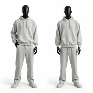 New Trendy <b>Mens</b> Tracksuit Set Sportswear 2 Piece <b>Hoodie</b> & Jogger Pants For Training <b>Running</b> Gym Workout Outfit Daily Casual Wear - Product Image 5