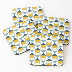 Best Selling Square Coasters <b>Wooden</b> Absorbent Drinks Nordic Coasters Set Holder <b>Blank</b> Print Custom White <b>Blank</b> <b>Wooden</b> Coasters - Product Image 2