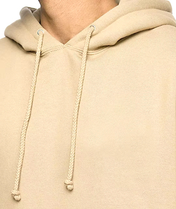 Venta al por mayor de peso pesado 100% algodón de los hombres de gran tamaño sudaderas con capucha de hombro caído con logotipo personalizado para el invierno - Product Image 5