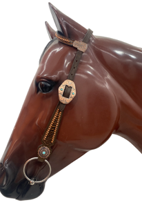 ชุดบังเหียน100% น้ำหนักเบาหนังแท้สำหรับขี่แบบตะวันตกอาร์เจนติน่าหนังวัวแท้ - Product Image 5