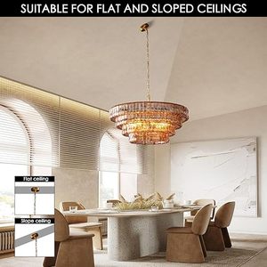 <span class=keywords><strong>Lustre</strong></span> <span class=keywords><strong>vintage</strong></span> français de luxe SIMIG - Luminaire suspendu rond en verre de <span class=keywords><strong>Murano</strong></span> pour villa, salon, hôtel, décoration de chambre - Product Image 3