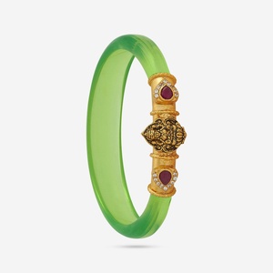 Chic Silver Temple Bangle Charm <b>Bracelet</b>-186581 - Product Image 1