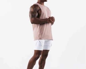 Camiseta sin mangas de algodón elegante y a la moda, de bajo precio, alta calidad y tela transpirable para hombre, en venta en línea. - Product Image 1
