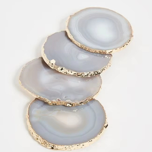 Premium Resin <b>Coasters</b> Handmade <b>Drink</b> <b>Coaster</b> Set for Home and Bar - Product Image 1