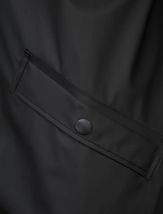 Logo personnalisé vestes d'hiver capuche col montant fermeture éclair haute rue style saison des pluies étanche à l'eau plaine teint Technique Service OEM - Product Image 3