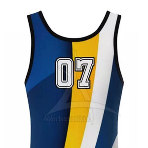 เสื้อกล้ามนักมวยปล้ำแห้งเร็วเป็นมิตรกับสิ่งแวดล้อมดีไซน์ใหม่2025ออกแบบได้ตามต้องการ - Product Image 5