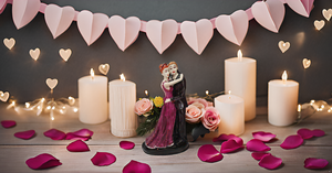 Estatuas modernas de resina para decoración del hogar, escultura de pareja de amor apasionado y vínculo de matrimonio para amantes - Product Image 4