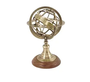 Armilary Copper metal Finished Metal Globe Stand Latest Armillary New Nautical Decor In Wholesale cheap Price in low moq