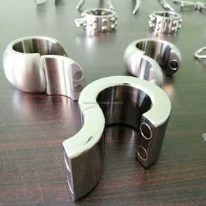 เครื่องถ่างลูกสเตนเลสของเล่นทางเพศสำหรับเกย์เครื่องดันอัณฑะ - Product Image 2