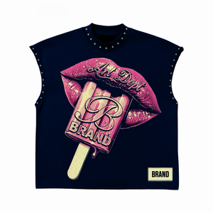 Offre Spéciale Streetwear débardeur hommes femmes chemise sans manches été décontracté mode Muscle t-shirt Logo personnalisé OEM ODM vente en gros - Product Image 2