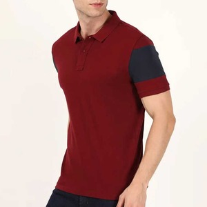 Camisetas de polo de estilo personalizado para hombre, camisetas informales de 100% algodón de manga corta talla grande 260 gramos, peso de tela a la venta - Product Image 4