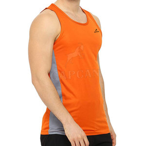 Débardeurs de sport respirants en coton/fibre de bambou pour hommes 2024 – Tricotés, compressifs, personnalisables, imprimés, tendance et décontractés - Product Image 3