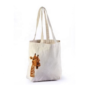 Eagle Wing Impreso Calidad asegurada Servicio OEM Logotipo personalizado barato Lona de compras orgánica Tamaño original Bolsa reciclada ecológica - Product Image 6