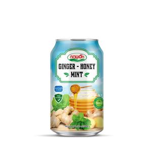 Nawon saludable 330ML jugo de fruta lata jengibre miel puré Vietnam HALAL OEM Etiqueta Privada bebida proveedor al por mayor a granel - Product Image 5
