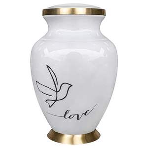 Urnas de cremación amorosas y suaves dulces para cenizas humanas, hombres y mujeres adultos para funeral o Hogar y urnas de cremación para cenizas, urna para adultos - Product Image 1