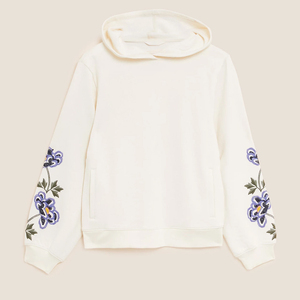 Sudadera con Capucha Bordada para Mujer, 100% Algodón, Ajuste Cómodo, Estilo Casual, Ligera, Transpirable, Colores Personalizados, Todas las Tallas Disponibles - Product Image 6