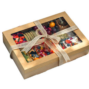 Kraft giấy Bento hộp thực phẩm cho Dã Ngoại dùng một lần <span class=keywords><strong>container</strong></span> với nắp đậy thực phẩm cho thịt nướng đồ ăn nhẹ Sushi salad takeout cắm trại - Product Image 1