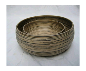 Cuencos de bambú a granel Cuenco de bambú al por mayor Suministro directo de fábrica Vajilla ecológica natural para tiendas y éxito minorista - Product Image 5