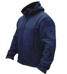Veste polaire isolante coupe-vent pour homme, fermeture éclair, chaude, confortable, pour la randonnée hivernale, protection robuste, durable, vêtements d'aventure - Product Image 2