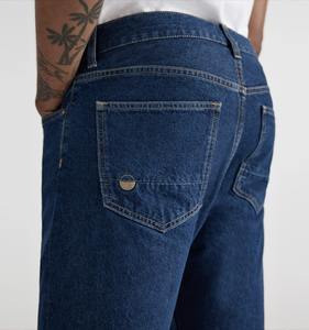 Vaqueros clásicos de alta calidad para hombre, Vaqueros elásticos informales originales - Product Image 5