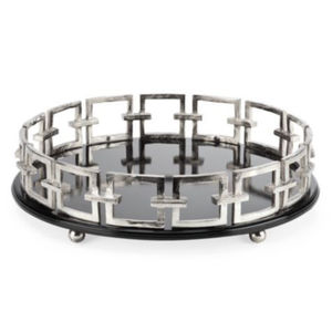 Bandeja de Espejo Rectangular Dorada de Estilo Vintage, Hecha a Mano con Poliresina, Bandeja Decorativa Ornamentada para Almacenamiento, Decoración del Hogar, Baño, Precio Bajo - Product Image 3