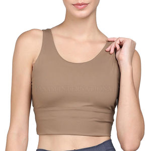 Soutien-gorge de sport pour femmes fabriqué au Pakistan en 2026, vêtements de sport pour femmes, soutien-gorge de sport en spandex et polyester, soutien-gorge de sport de qualité supérieure, dernier design - Product Image 2