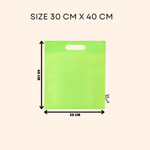 ถุง spunbond หูหิ้วแบบใช้ซ้ำได้สำหรับร้านขายของชำออกแบบโลโก้ได้เองและเป็นมิตรกับสิ่งแวดล้อม - Product Image 2