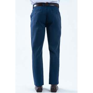 Pantalón Chino Formal NEILER de Algodón 100% Oxford, Lavado de Color, Corte Ajustado con Cinturón y Cremalleras, Ligero - Product Image 2