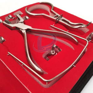 ชุดกรอบยางกันน้ำลายสแตนเลส ขายดี คุณภาพพรีเมียม อุปกรณ์ทันตกรรม ชุดกรอบยางกันน้ำลาย - Product Image 3