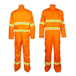 Ropa de trabajo cómoda de alta visibilidad, mono antibacteriano de secado rápido de poliéster impermeable, mono de seguridad HI Vis de la mejor calidad - Product Image 2