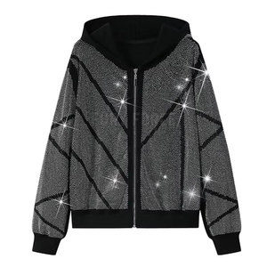 Survêtement en strass de taille personnalisée de meilleure qualité pour hommes nouveau style de vêtements d'hiver avec décor en strass - Product Image 2