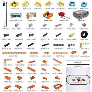 Kit de Robótica para Construir un Robot Coche, Bloques de Construcción - Product Image 1