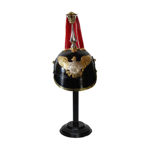Casco decorativo alemán antiguo de la mejor calidad, exportador y proveedor de casco de armadura de cuero, Colección medieval de casco de cuero - Product Image 1