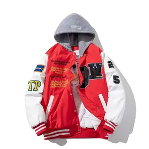 แจ็กเก็ตซาตินสำหรับผู้ชายแจ็กเก็ตซาติน2025สำหรับทีมกีฬาเบสบอลผ้าซาติน - Product Image 6