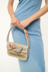 Bolsos de mano con cuentas para mujer, bolso de hombro hecho a mano con cuentas tejidas para mujer, fiesta de noche de verano de diseñador para bolsos, lujosos y elegantes 2025 - Product Image 6