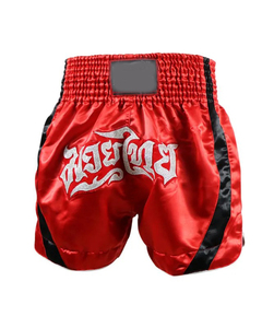 Haute qualité Spandex/Nylon Muay Thai MMA Shorts de combat couleurs personnalisées tailles léger unisexe adulte lutte fabriqué au Pakistan - Product Image 4