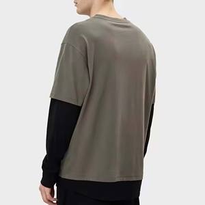 Venta al por mayor verano equipo Fitness doble capa camiseta para hombres manga larga Jersey logotipo personalizado impreso tecnología de sublimación - Product Image 6