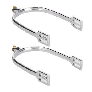 Espuelas de Acero para Montar a Caballo, Espuelas de Acero Inoxidable Ideales para Complementar el Equipo Ecuestre - Product Image 2