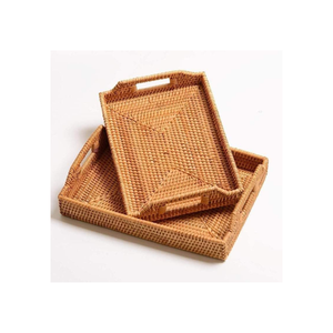 Bandejas decorativas Buena calidad Artesanía hecha a mano Lujo decorativo Diseño personalizado Fabricante de Vietnam - Product Image 4