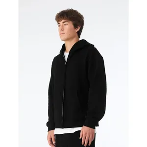Felpa con Zip Integrale Unisex Pesante Personalizzabile per Merchandising Promozionale - Product Image 3