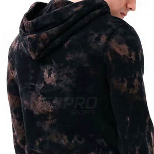 ชุดวอร์มผ้ามัดย้อมสำหรับผู้ชายผ้าคอตตอนมีฮู้ดแห้งเร็วเป็นมิตรกับสิ่งแวดล้อมระบายอากาศได้ดีสวมใส่100% ลำลองแบบลำลองสำหรับฤดูหนาว - Product Image 5